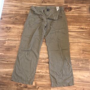 Patagonia Island hemp pants size 6 tan light green